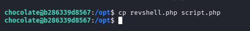 Reemplazo de script.php