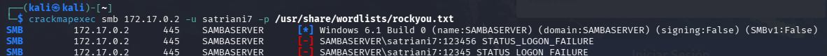 CrackMapExec SMB