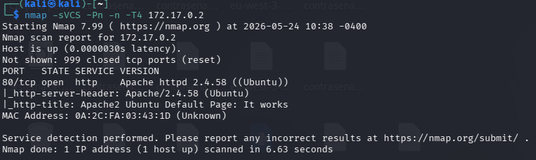 Escaneo Nmap